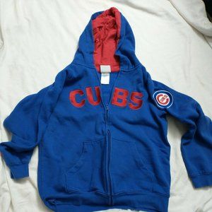 Majestic MLB Chicago Cubs blue hoodie Youth 14/16